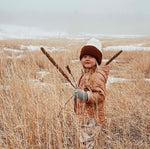 Load image into Gallery viewer, Two-Tone Black Locust Beanie
