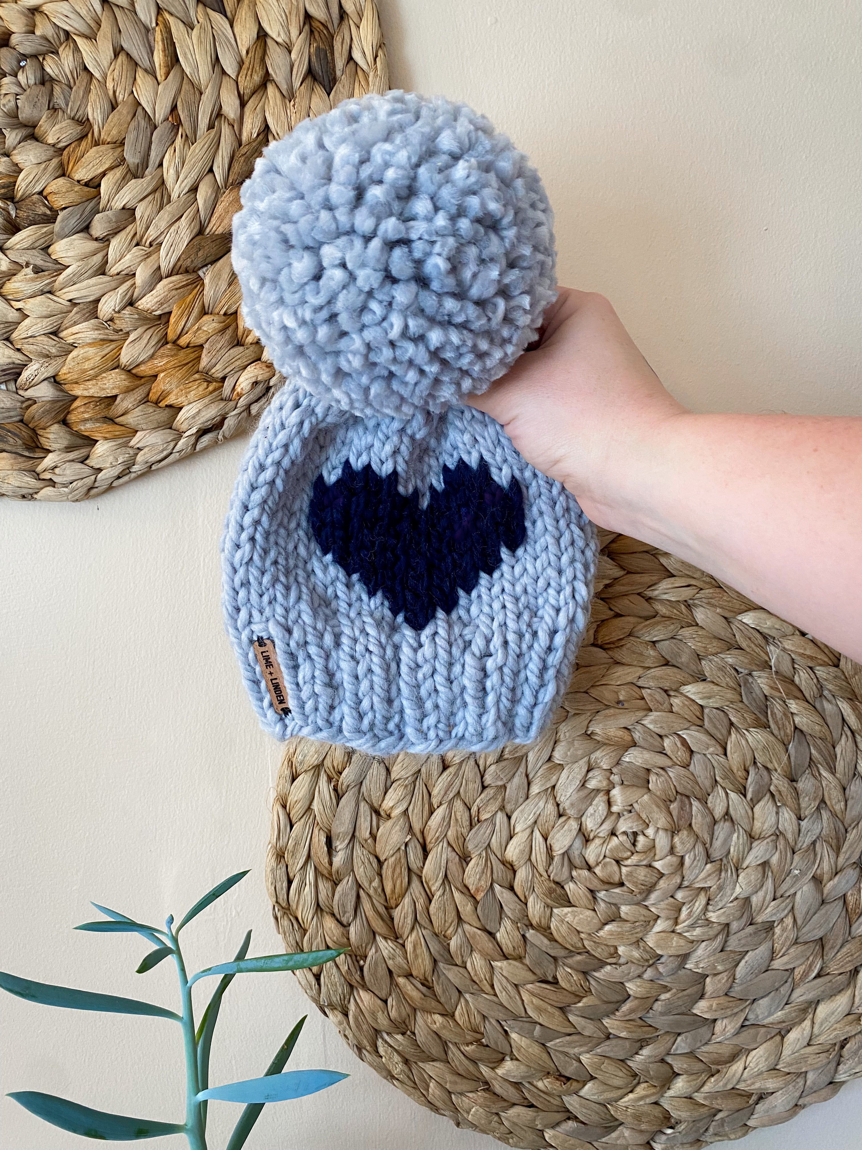 Classic Big Heart Hat